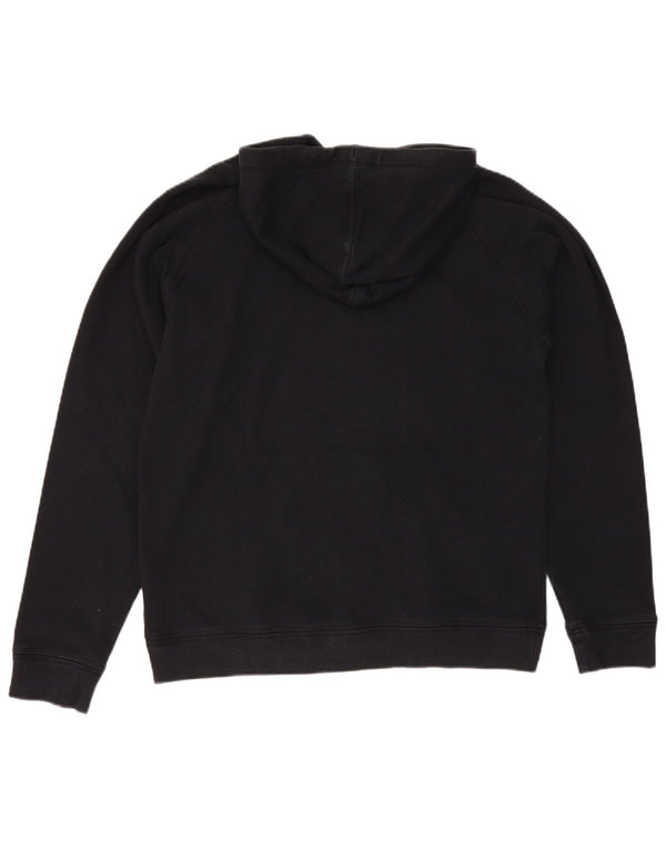 Asics Hombre Sudadera Con Capucha Jumper XL Negro Algodón