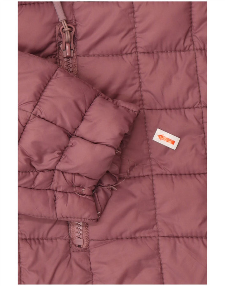 Reebok Chaqueta acolchada para mujer UK 44 Poliéster granate mediano
