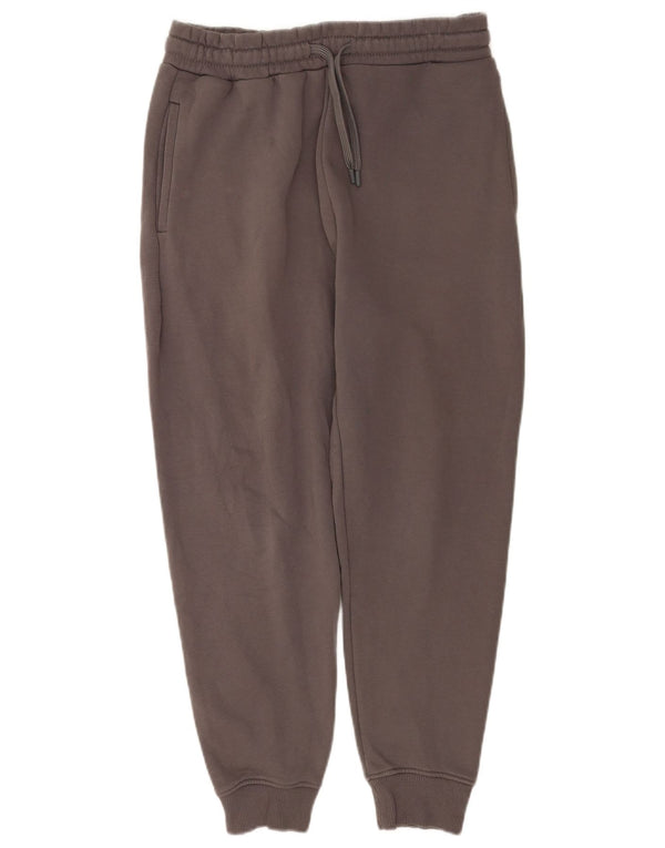 Zara Mujer Pantalones De Chándal Joggers UK 44 Algodón Gris Medio