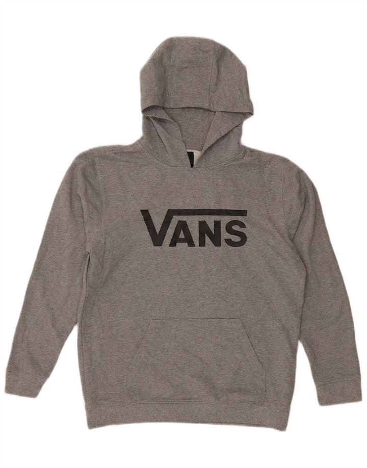 VANS Sudadera con capucha gráfica para mujer UK 40 XL Algodón gris