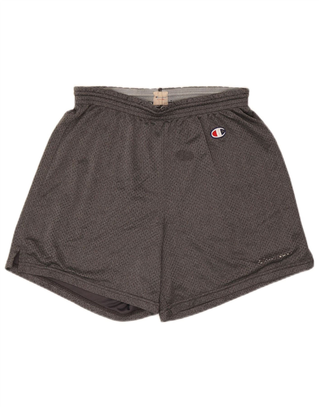 Champion Pantalones cortos deportivos para hombre Poliéster gris grande