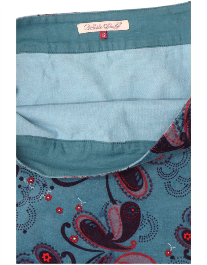 Falda recta para mujer de White Stuff UK 40 Medium W32 Blue Paisley