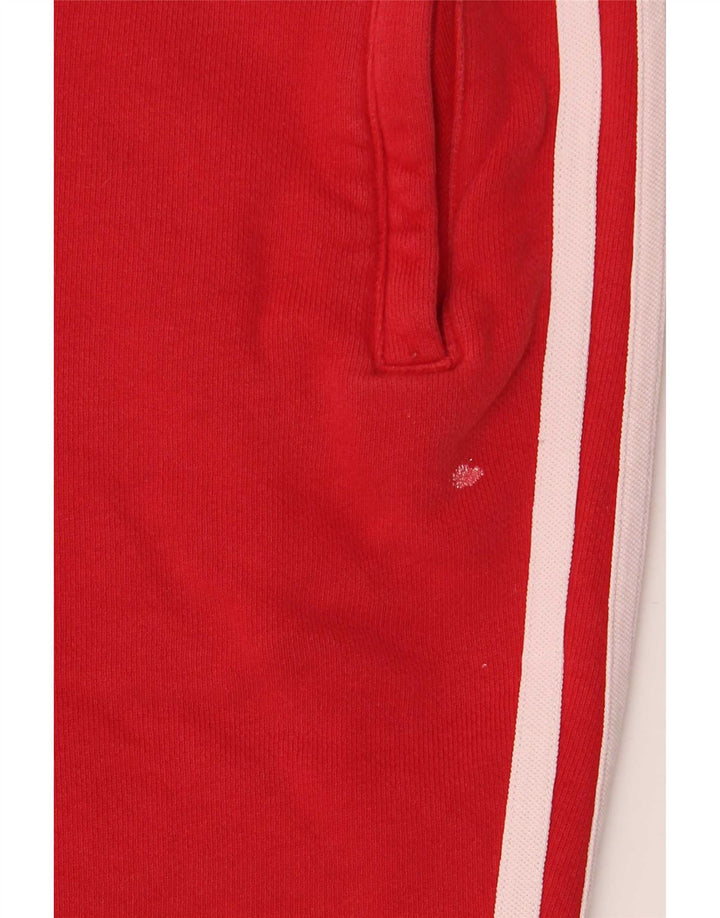 Adidas Hombre Pantalones Cortos Deportivos Pequeño Algodón Rojo