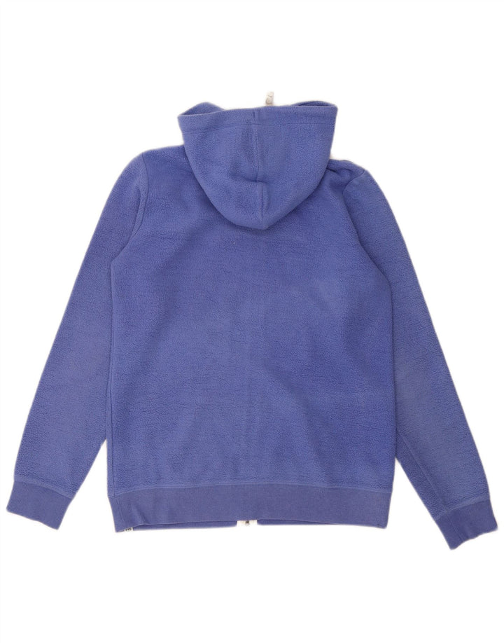Animal Chaqueta polar con capucha para mujer UK 8 Small Poliéster azul