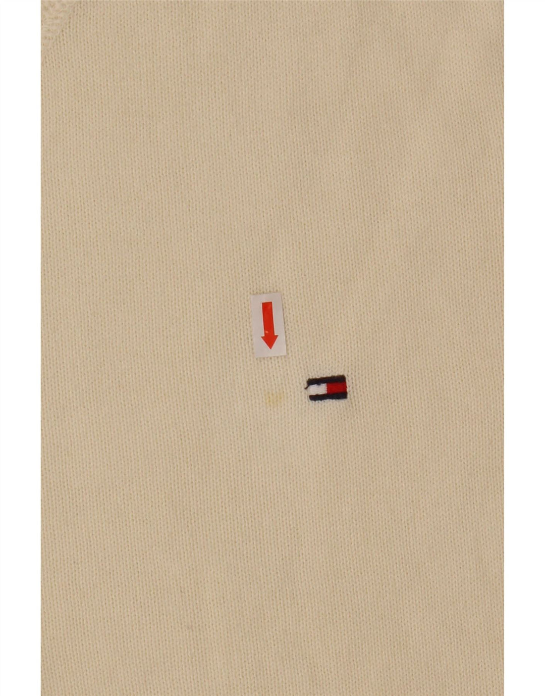 Tommy Hilfiger Jersey con Cuello Redondo para Hombre de algodón Beige Medio