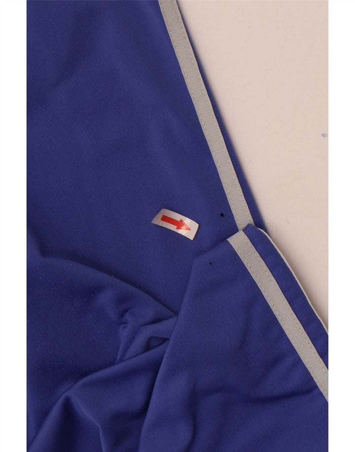 Adidas Pantalones de chándal para hombre UK 36/38 Small Azul Poliéster