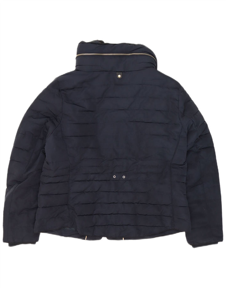 Marks & Spencer Chaqueta acolchada para mujer UK 40 XL Poliéster azul marino
