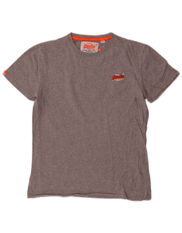 Superdry Camiseta para hombre Top Small Gris