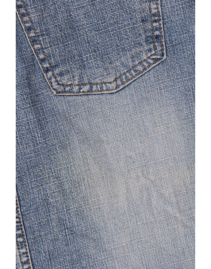 Oasis Falda Vaquera para Mujer UK 12 Medium W30 Azul