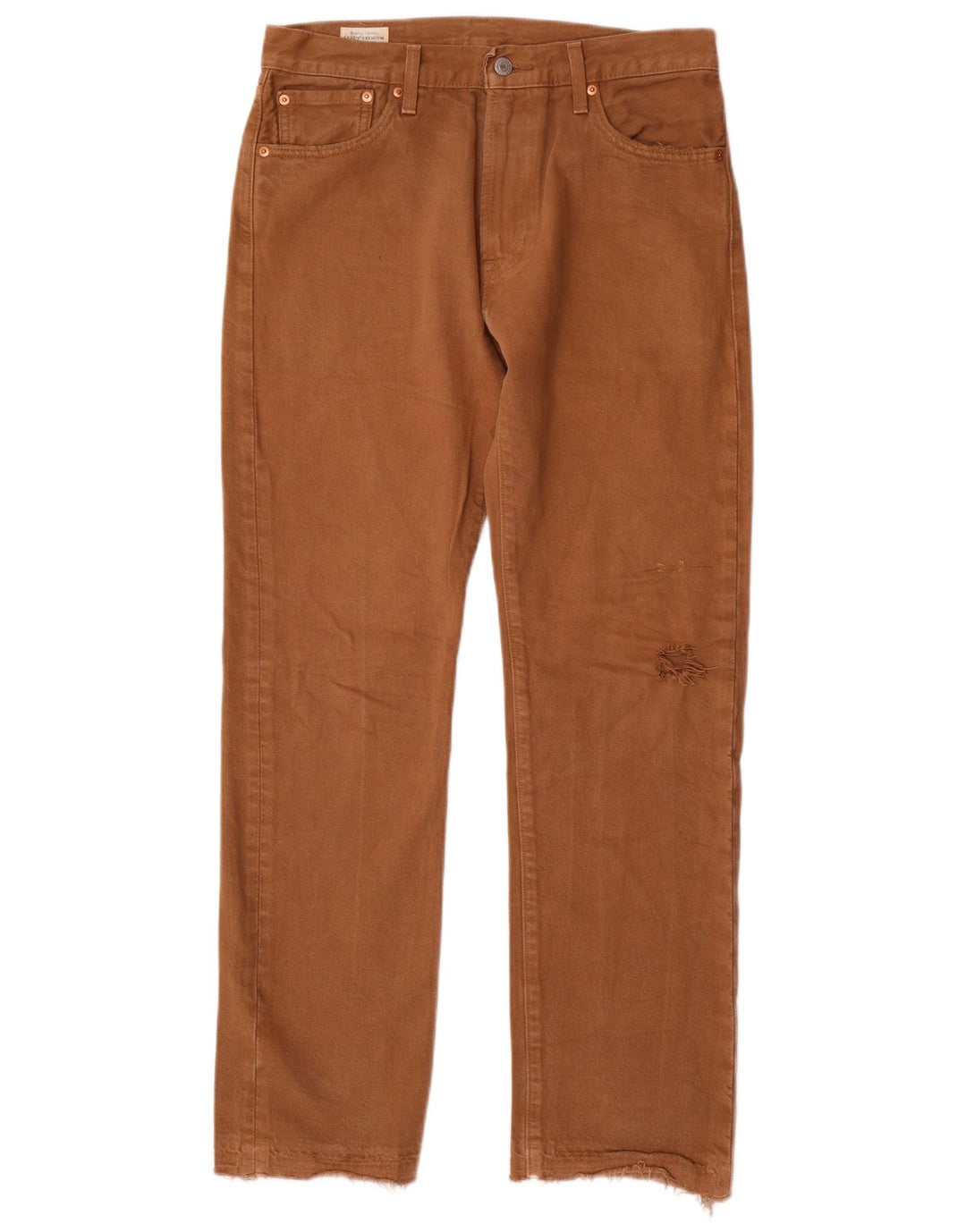Levi's Hombre 551 Vaqueros Rectos W30 L32 Algodón Marrón
