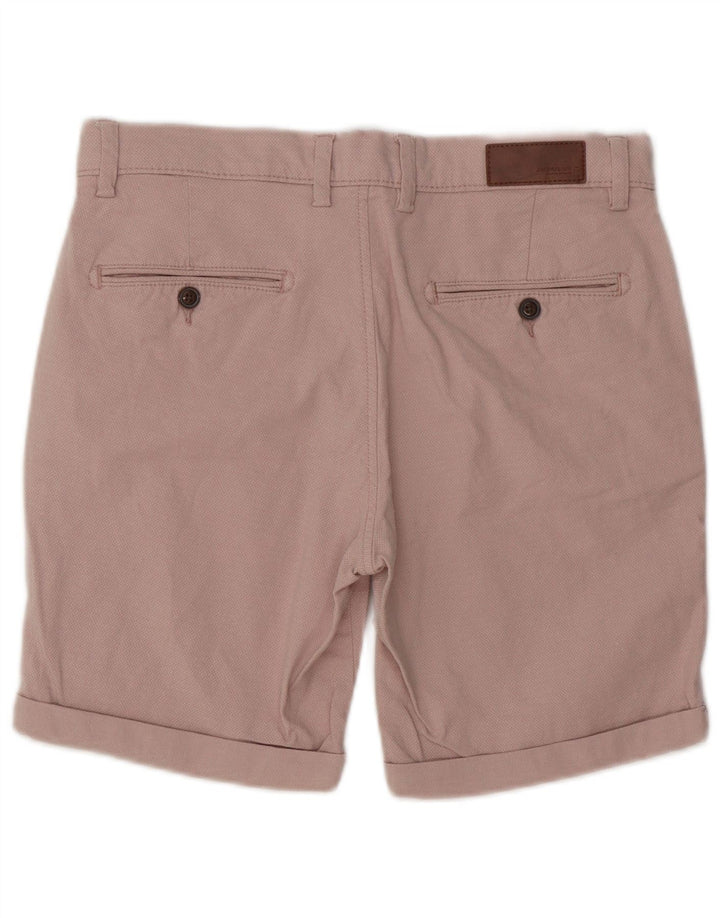 Jack & Jones Hombre Chino Shorts Medium W32 Algodón Rosa