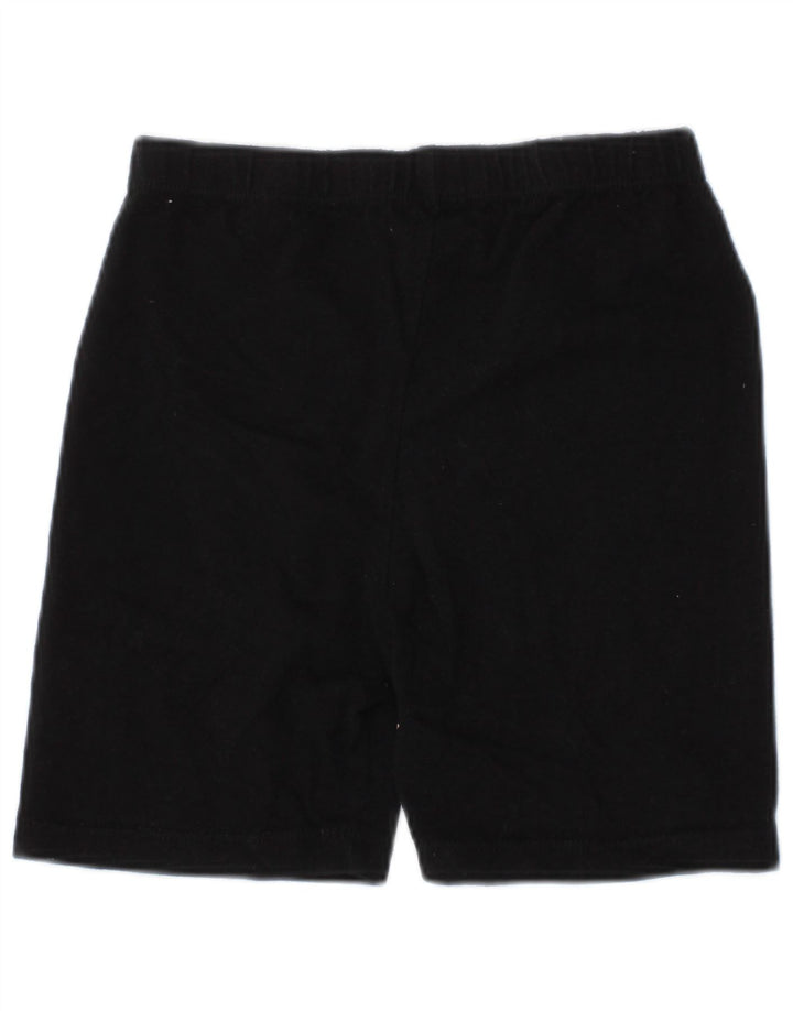 DKNY Shorts deportivos con estampado gráfico para niña 4-5 años Algodón negro