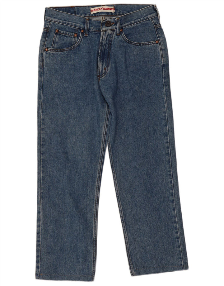 Vaqueros recortados para hombre Carrera W30 L26 azul
