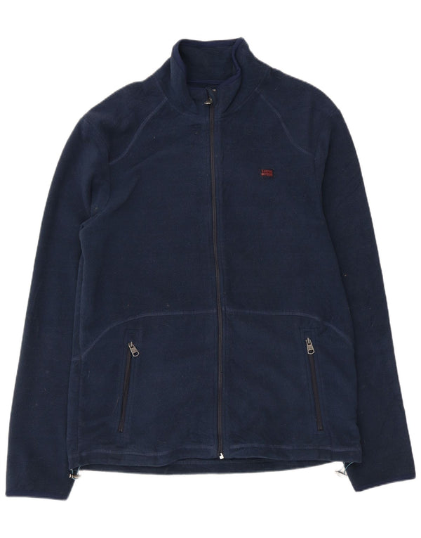 Think Pink Chaqueta polar para mujer ES 40 XL Poliéster azul marino