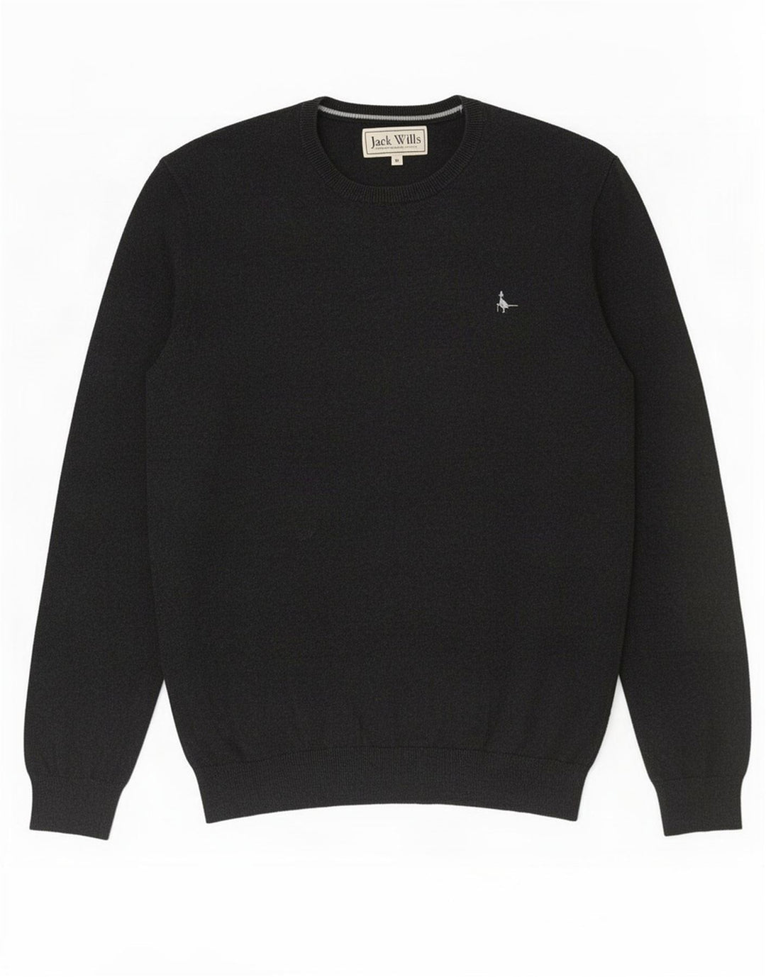 Jack Wills Jersey De Cuello Redondo Para Hombre De Algodón Gris Medio