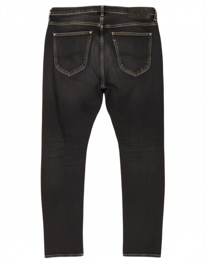 Lee Jeans Heath Slim para Hombre W32 L32 Algodón Negro
