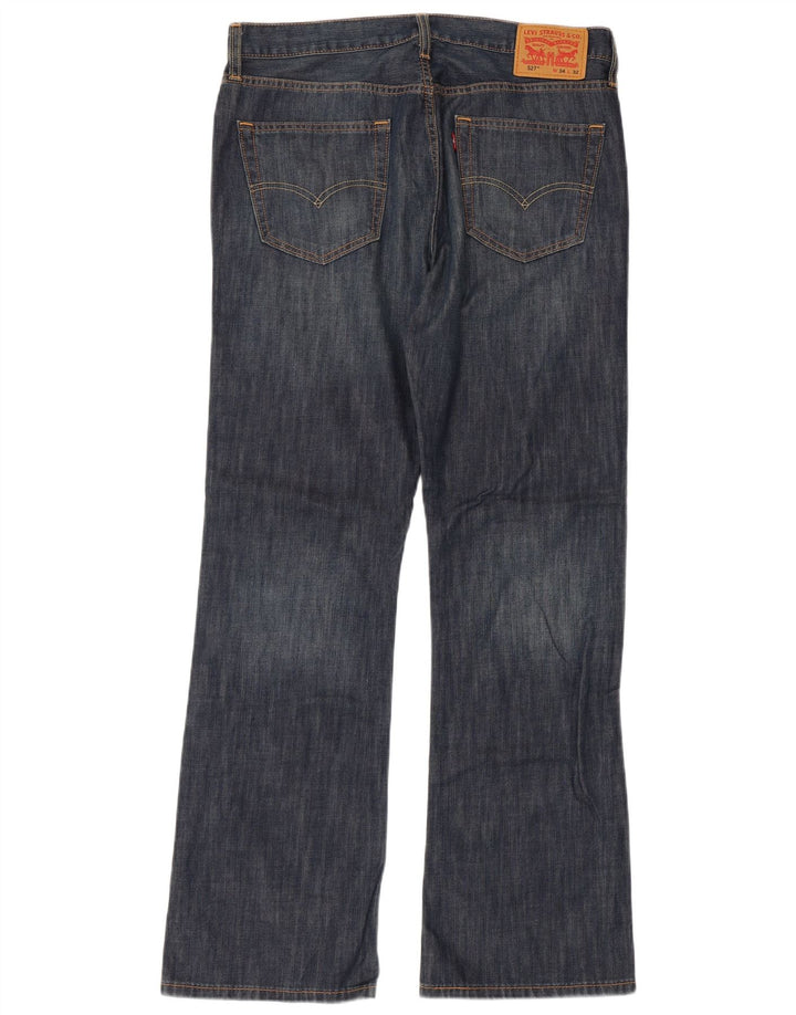 LEVI'S Vaqueros Bootcut 527 para hombre W34 L32 Algodón azul