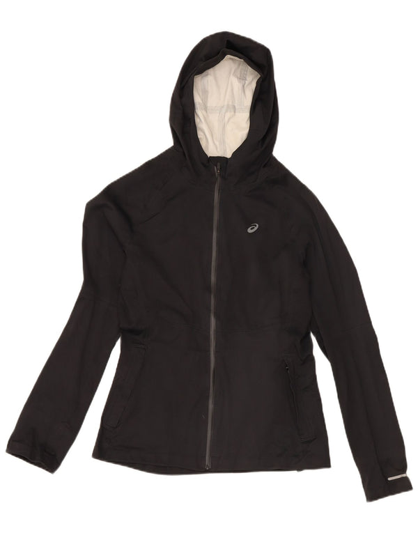 Chaqueta deportiva con capucha Asics para mujer UK 40 Small Black