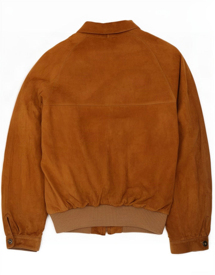 Chaqueta bomber vintage para mujer IT 52 XL Marrón