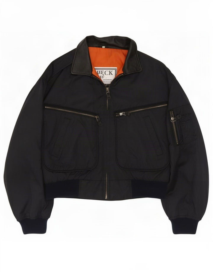 Gerard Chaqueta Bomber para Mujer UK 40 XL Nylon Azul Marino
