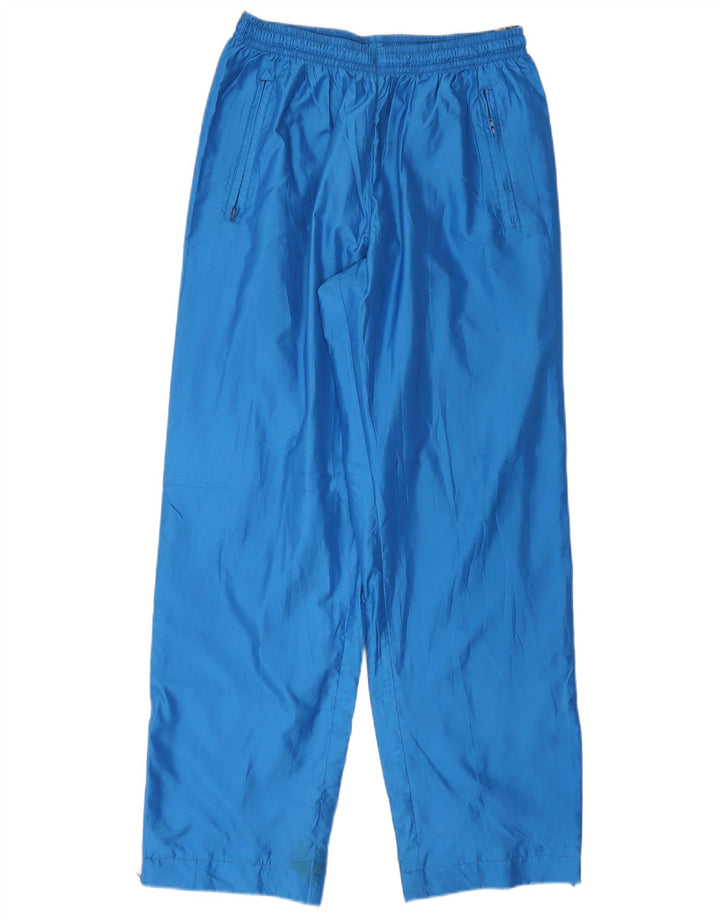 Asics Hombre Pantalones De Chándal Gráfico Poliéster Colorblock Azul Medio