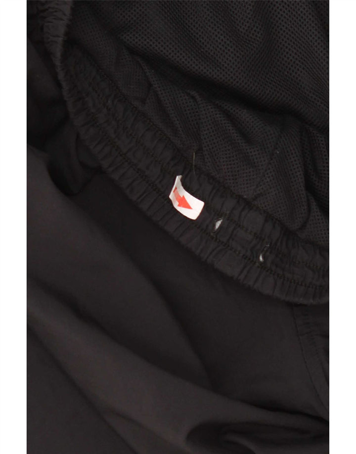 Adidas Pantalones de chándal para hombre UK 36/38 Small Negro Poliéster