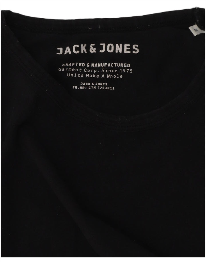 Jack & Jones Hombre Camiseta Top Medium Black