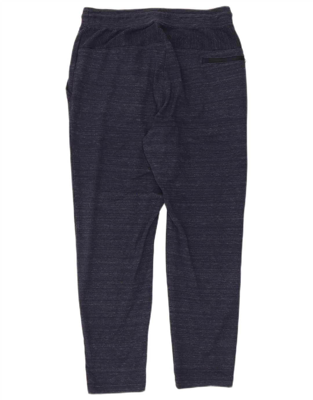 Nike - Pantalón de chándal para hombre, talla grande, algodón moteado en azul marino