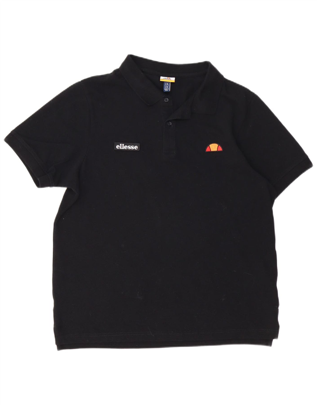 ELLESSE Polo Hombre XL Algodón Negro