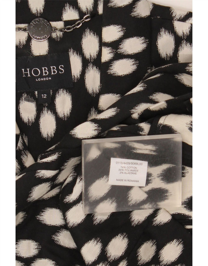 Hobbs Chaqueta tipo blazer abierta de manga 3/4 para mujer