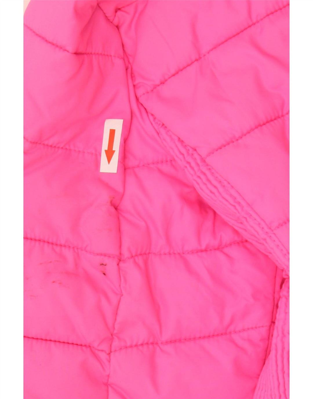 Superdry Chaqueta Acolchada Con Capucha Para Mujer UK 44 Poliéster Rosa Grande