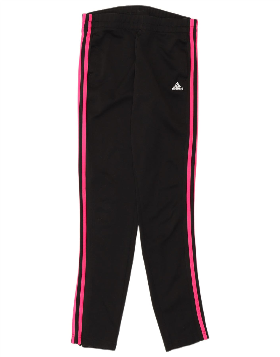 Adidas Pantalones de chándal para mujer UK 8/10 Small Negro Poliéster