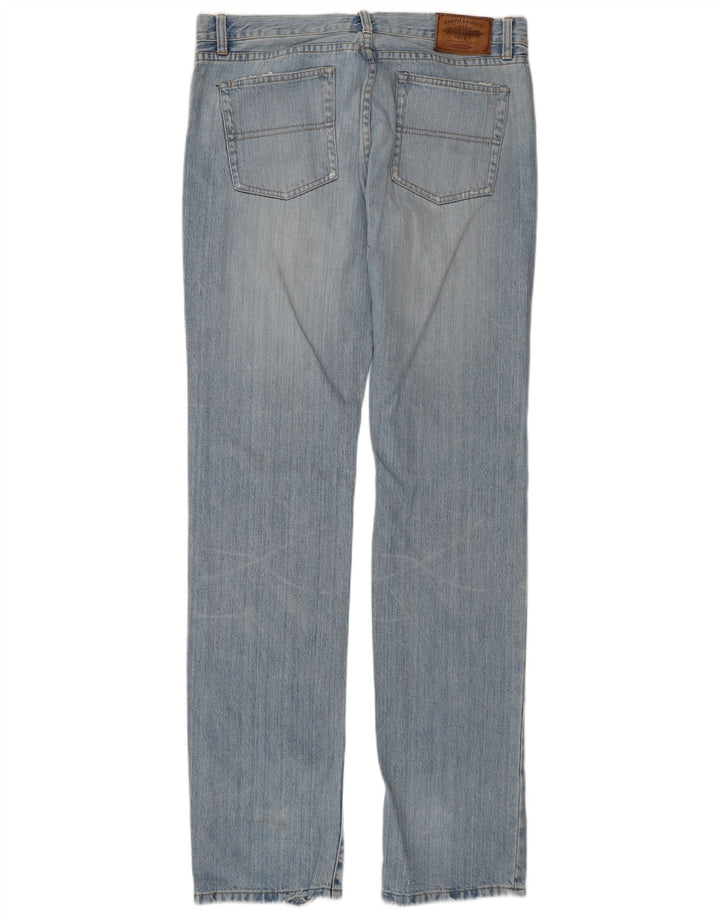 Ralph Lauren Jeans Slim para Mujer US 12 Grande W34 L37 Algodón Azul