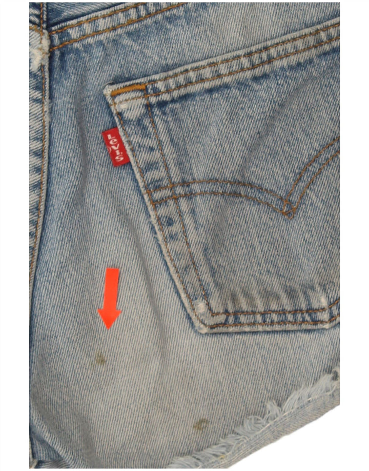 Shorts Vaqueros Levi's Mujer W26 Small Azul