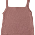 Marella Top corto de tirantes para mujer UK 42 Seda rosa medio