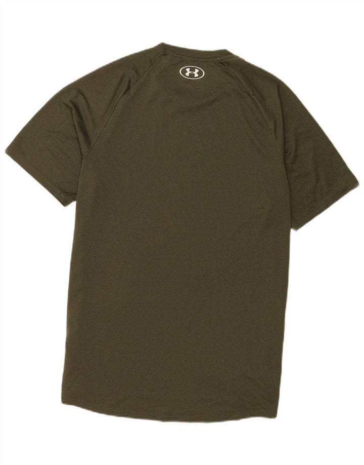 Camiseta Under Armour Hombre Top Medium Caqui Poliéster