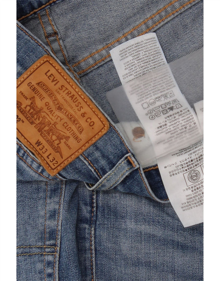 Vaqueros Levi's 502 Tapered para hombre W33 L26 Algodón azul