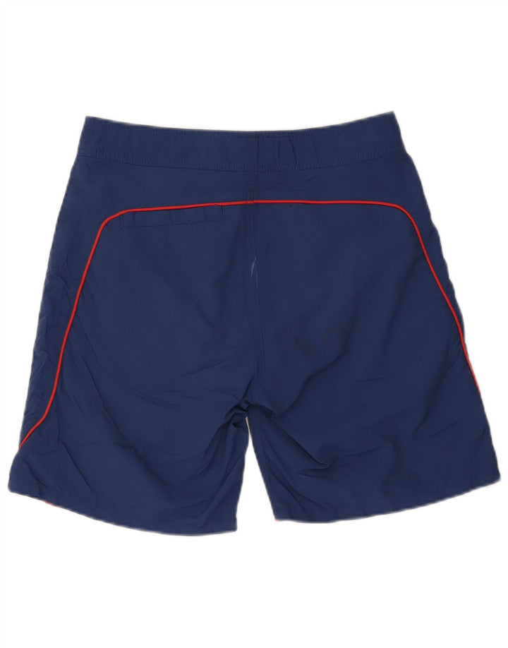 Woolrich Hombre Bañador Estampado De Nylon Azul Marino Mediano