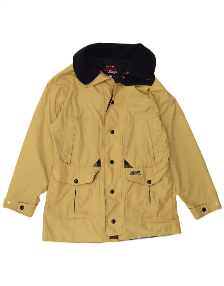 MUSTO Chaqueta utilitaria para hombre UK 38 Medium Yellow
