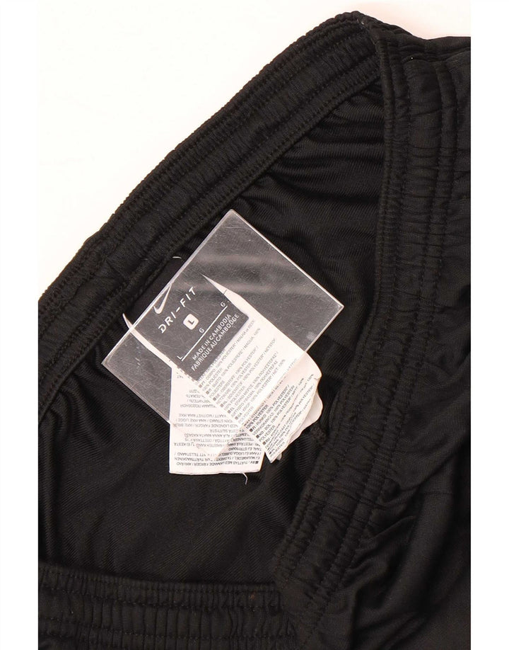 Nike Dri Fit - Pantalón de chándal para hombre, poliéster, color negro
