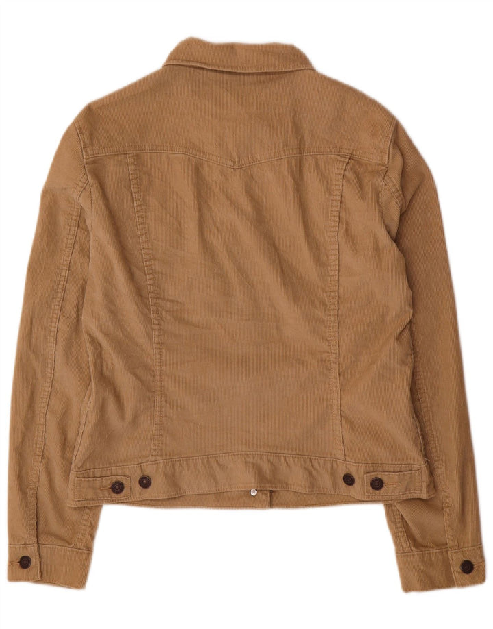 LEVI'S Chaqueta de pana para mujer Reino Unido 46 Grande Algodón beige