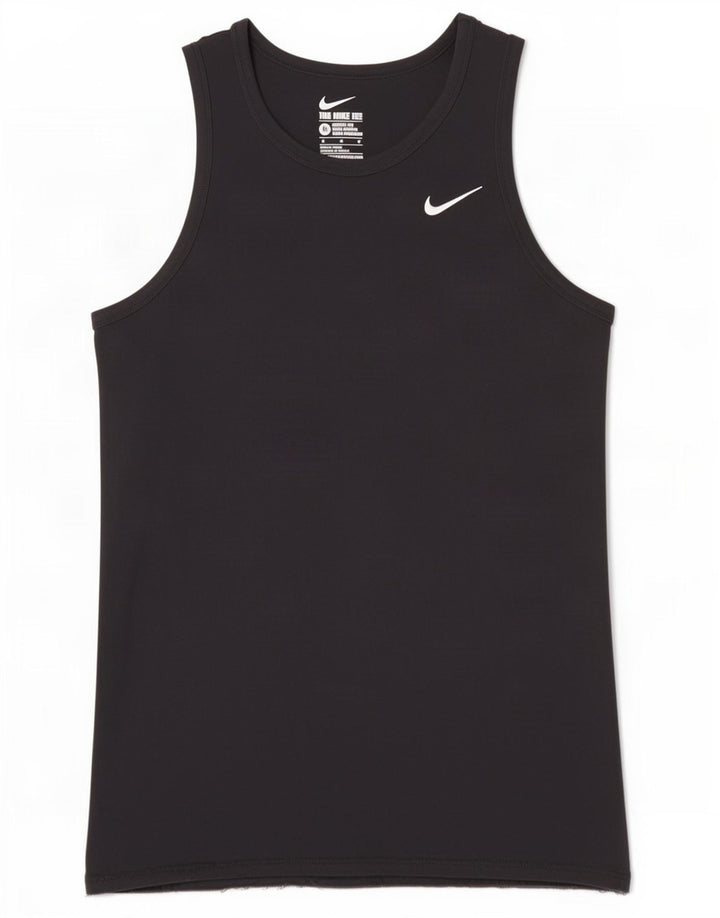 Nike - Camiseta sin mangas para hombre, talla mediana, color negro