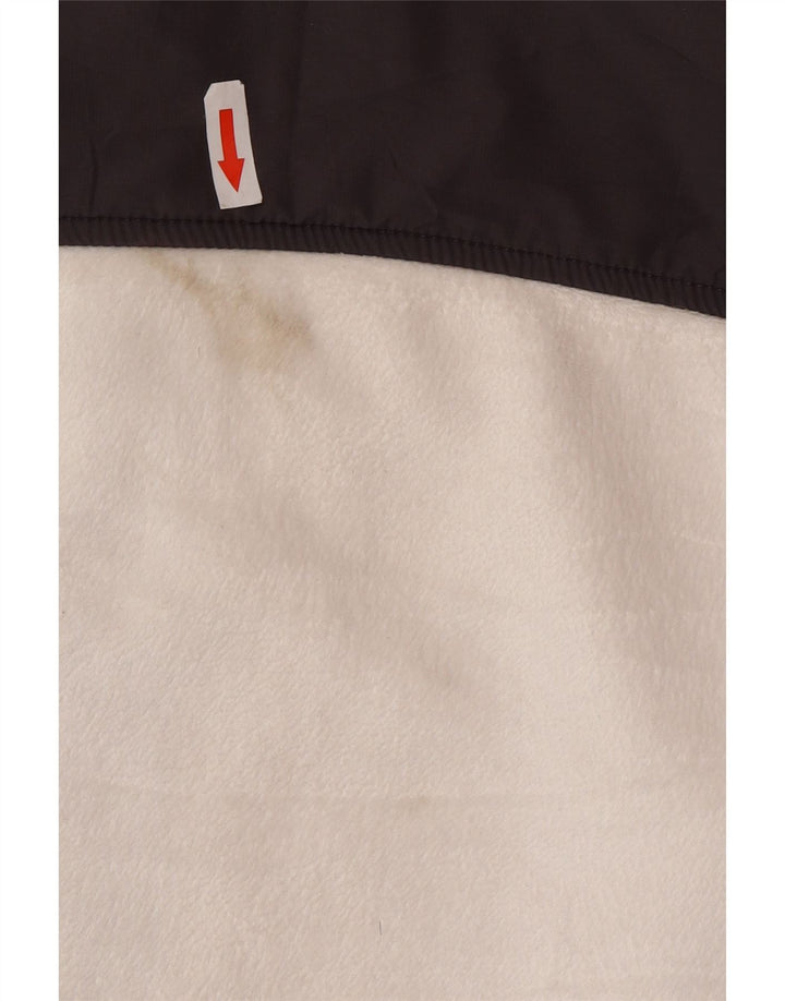 Fila Chaqueta polar para mujer UK 46 Grande Poliéster con bloques de color blanco