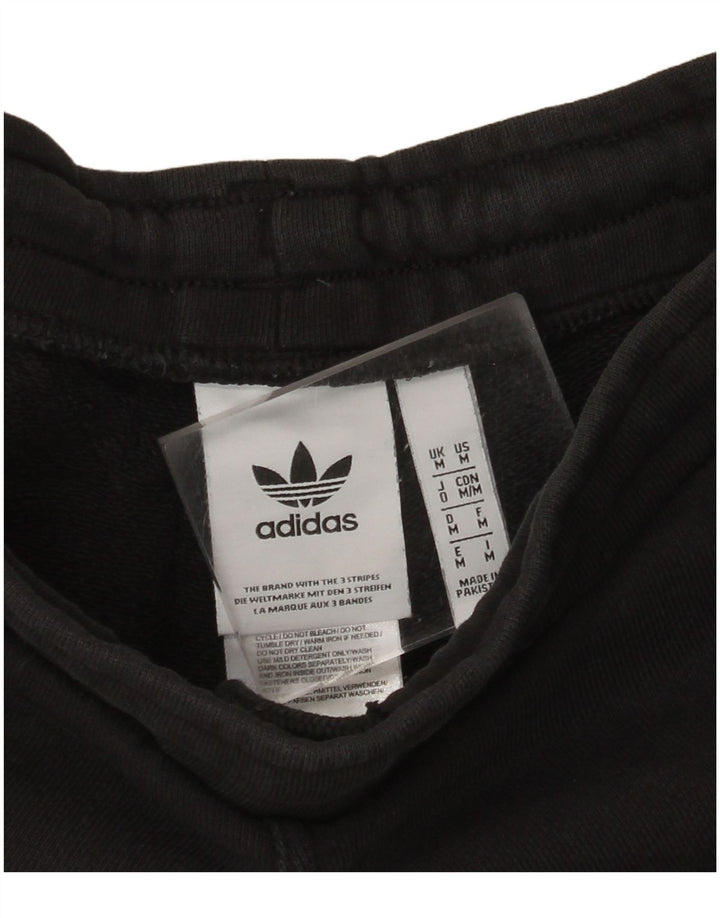 Pantalones cortos deportivos ADIDAS para hombre de algodón negro mediano