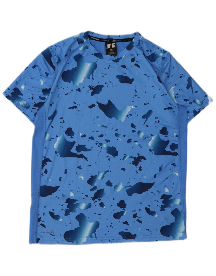 Russell Athletic Camiseta Dri-Power para niño 15-16 años 2XL Azul Poliéster