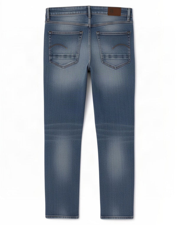 G-Star Mujer Vaqueros Rectos Kate W26 L26 Algodón Azul