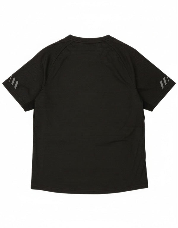 Russell Athletic Camiseta Niño Top 14-15 Años XL Negro Rayas Poliéster