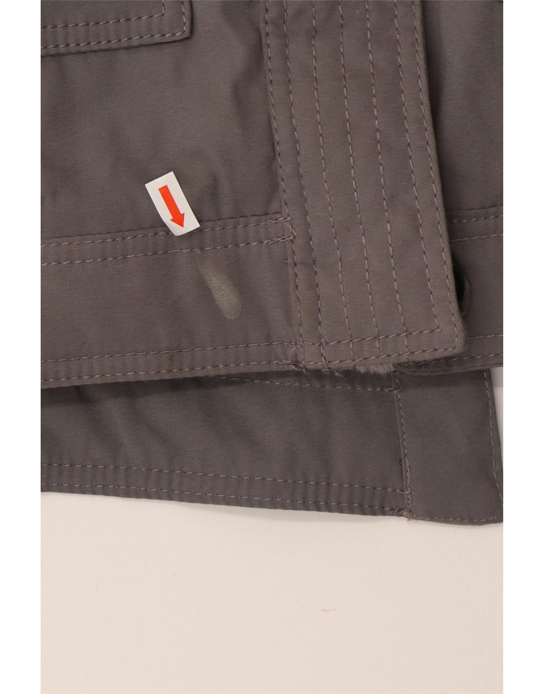 Hollister Chaqueta Parka Sherpa Con Capucha Para Mujer UK 44 Poliéster Gris Medio