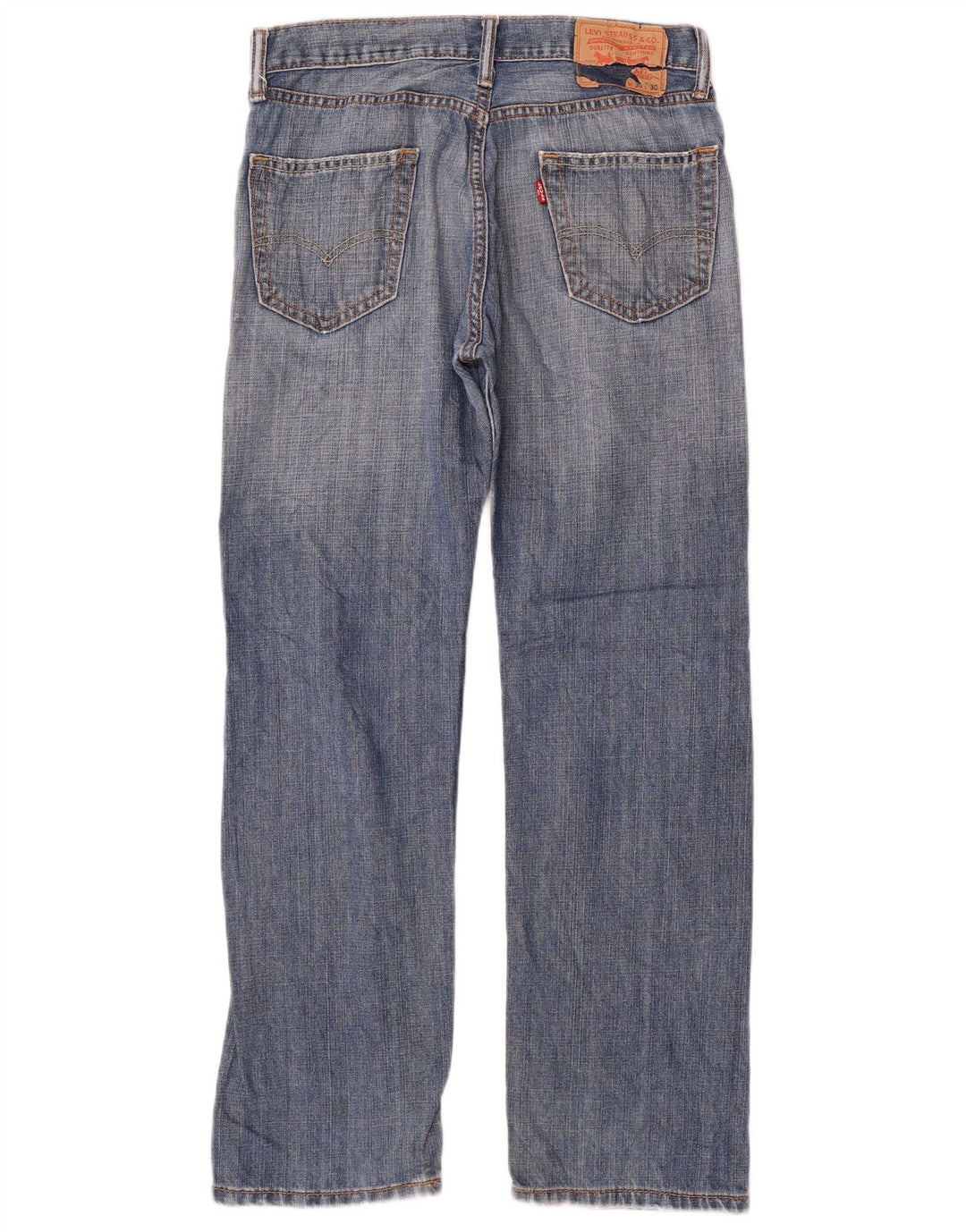 Levi's Hombre 505 Vaqueros Rectos W30 L30 Algodón Azul