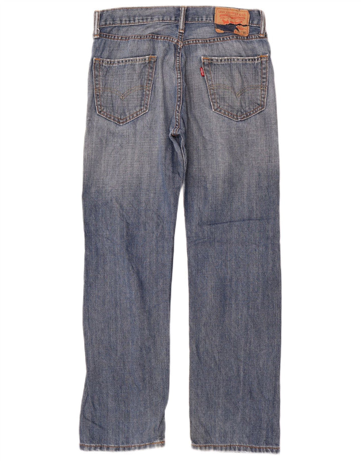 Levi's Hombre 505 Vaqueros Rectos W30 L30 Algodón Azul